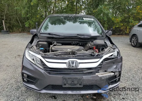 2019 Honda Odyssey Exl z USA, uszkodzony, nr VIN 5FNRL6H77KB042608